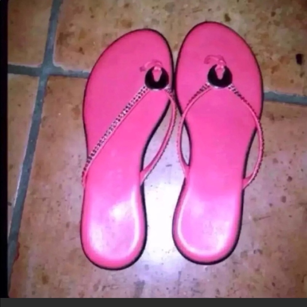 Jeweled Coral Sandal